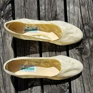 Adorable hippie boho chic wedges